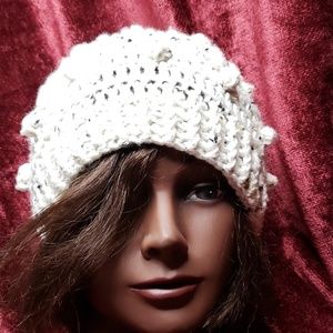 Handmade crochet beanie